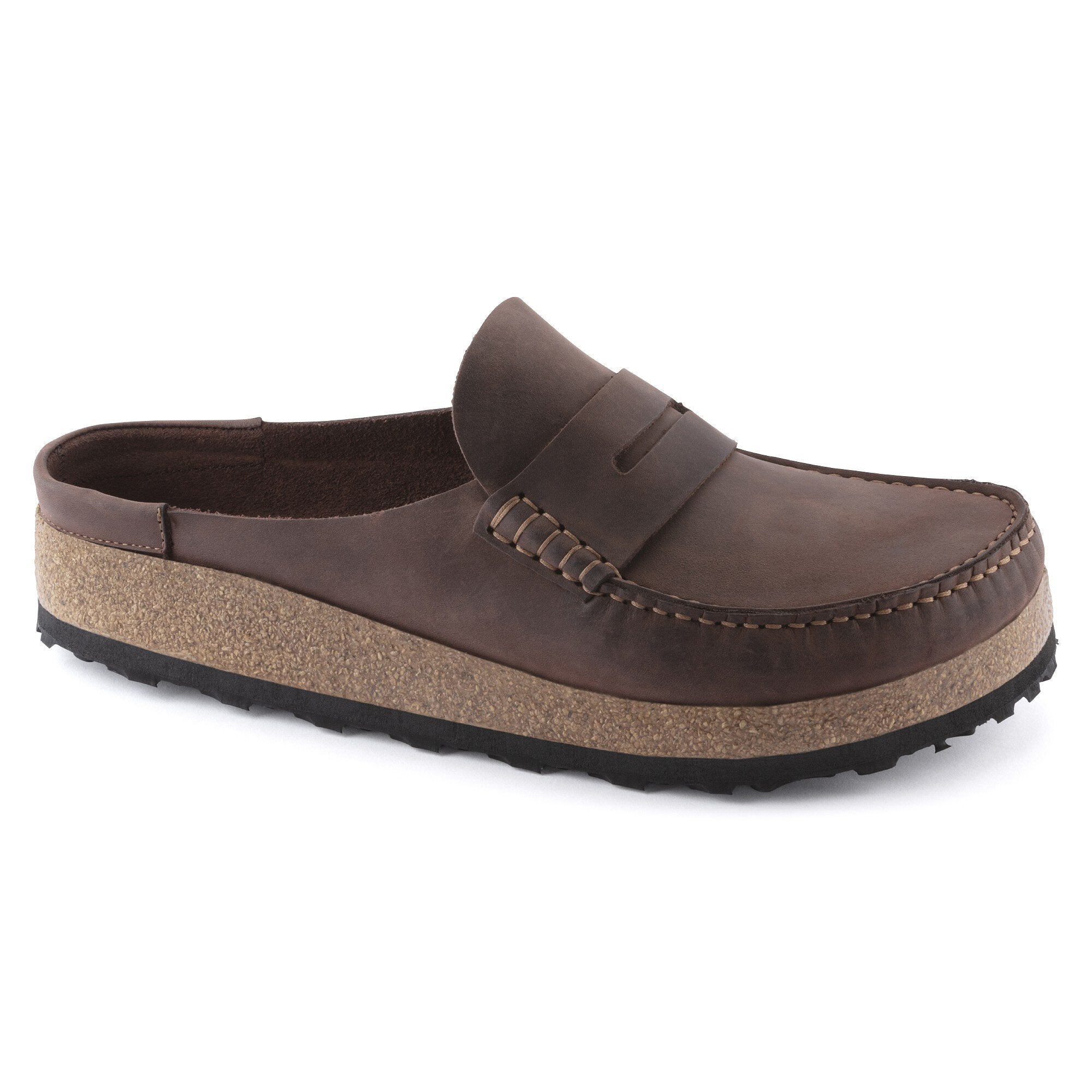 [1025033] Unisex Birkenstock NAPLES OILED LEATHER 'REGULAR FIT'