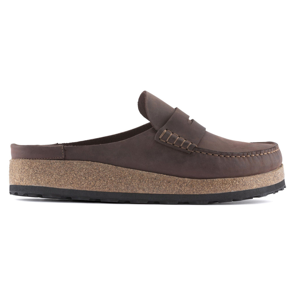 [1025033] Unisex Birkenstock NAPLES OILED LEATHER 'REGULAR FIT'