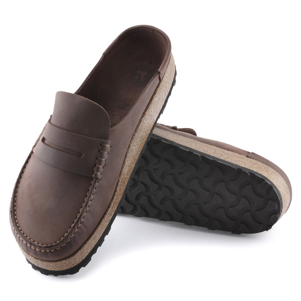 [1025033] Unisex Birkenstock NAPLES OILED LEATHER 'REGULAR FIT'