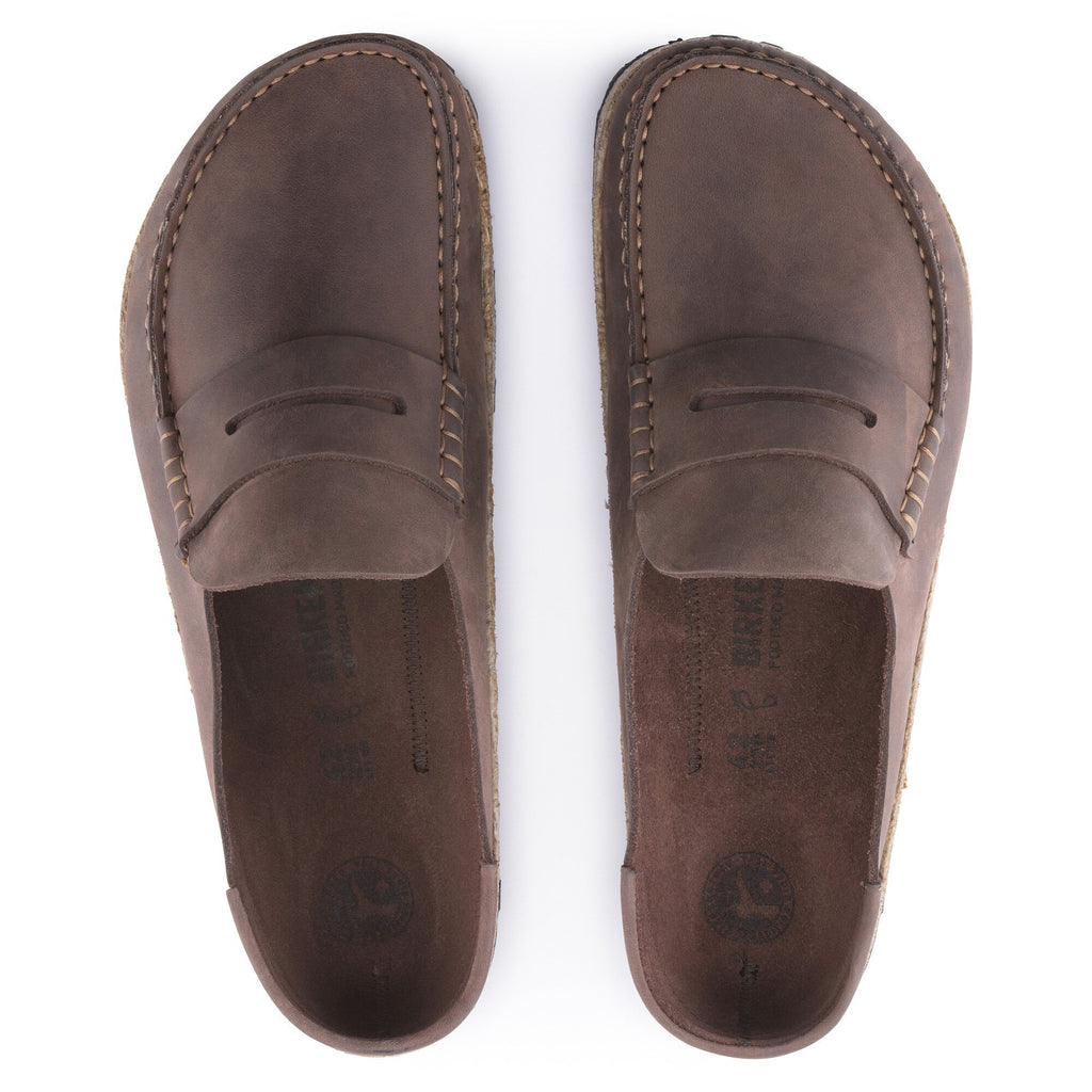 [1025033] Unisex Birkenstock NAPLES OILED LEATHER 'REGULAR FIT'