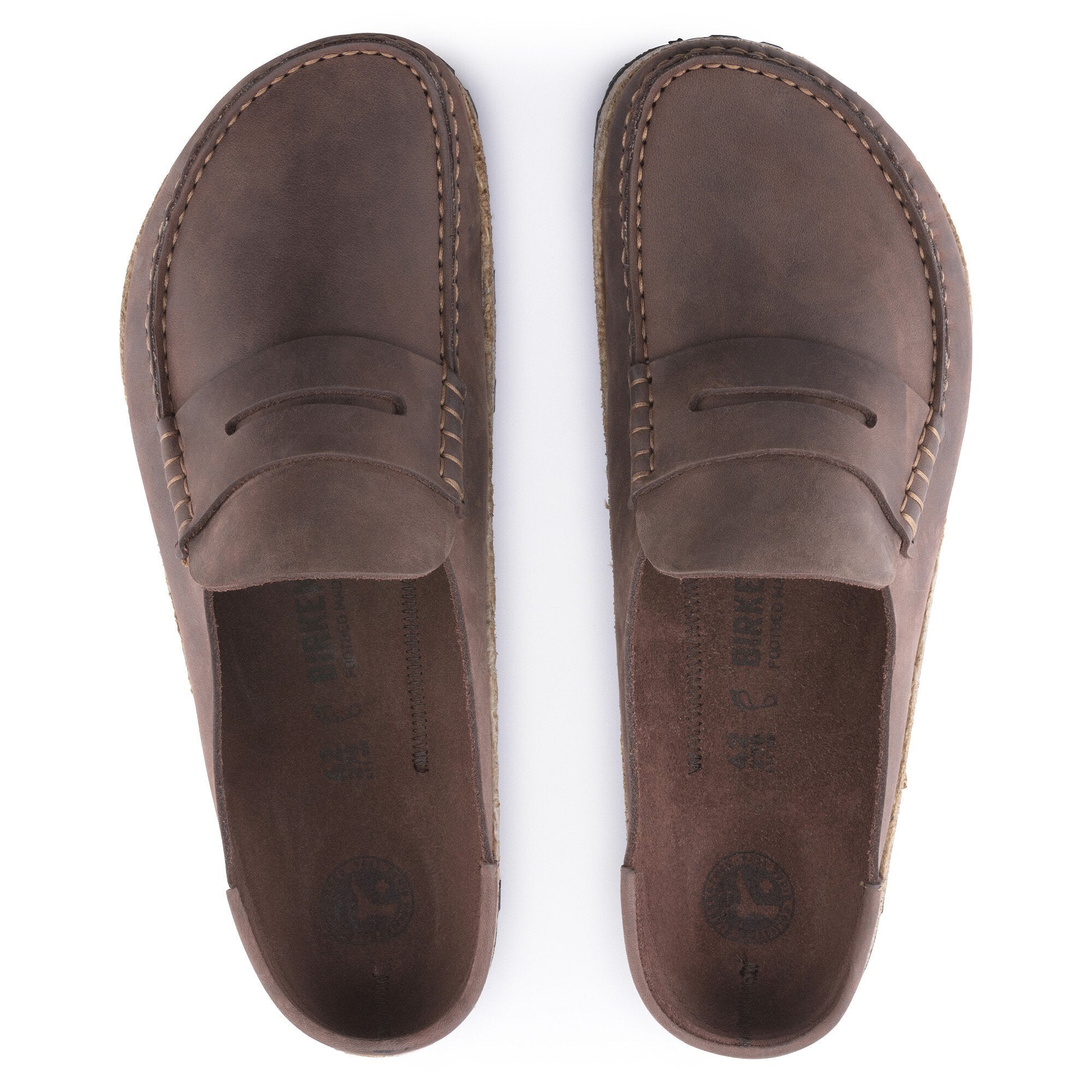 [1025033] Unisex Birkenstock NAPLES OILED LEATHER 'REGULAR FIT'