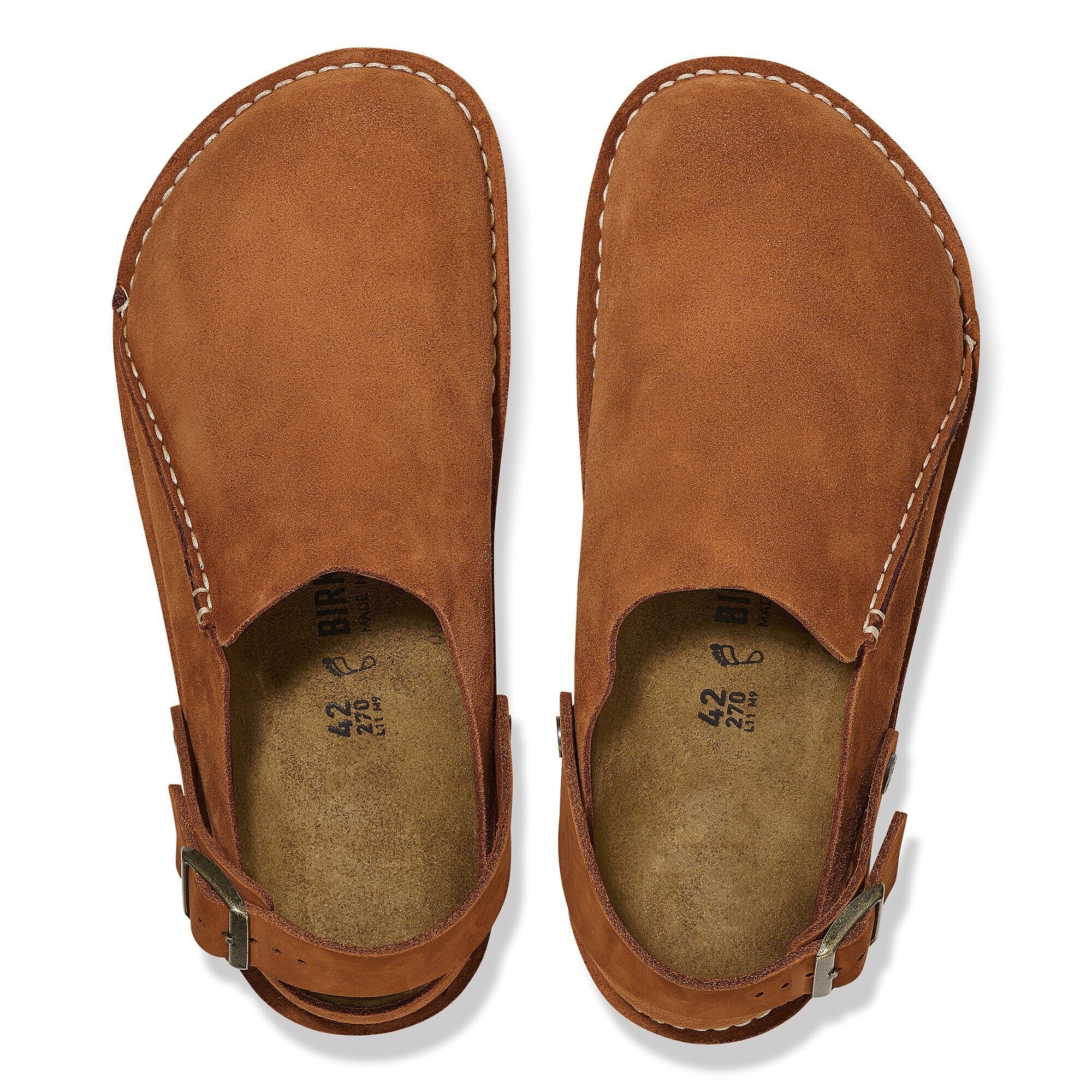 [1025335] Unisex Birkenstock LUTRY PREMIUM SUEDE SUEDE LEATHER 'REGULAR FIT'