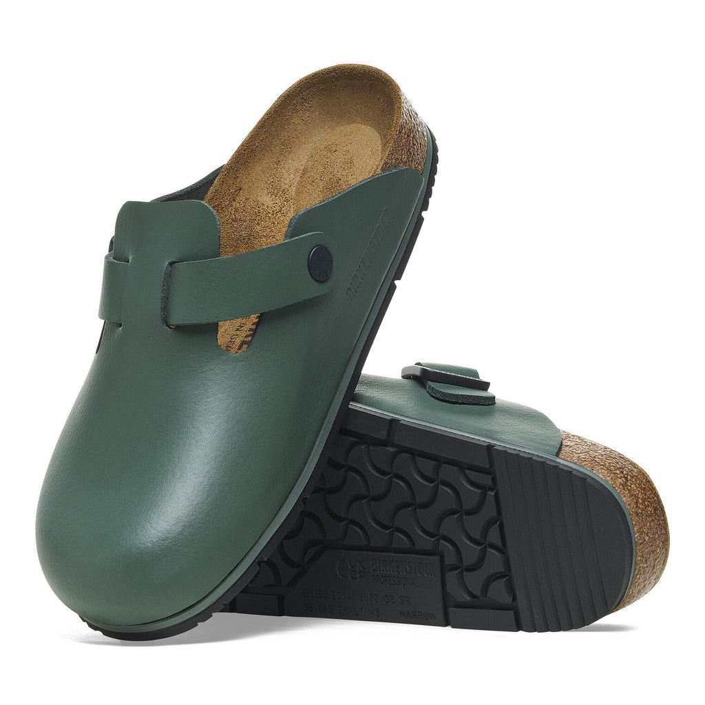 [1026081] Unisex Birkenstock BOSTON PRO LEATHER 'REGULAR FIT'