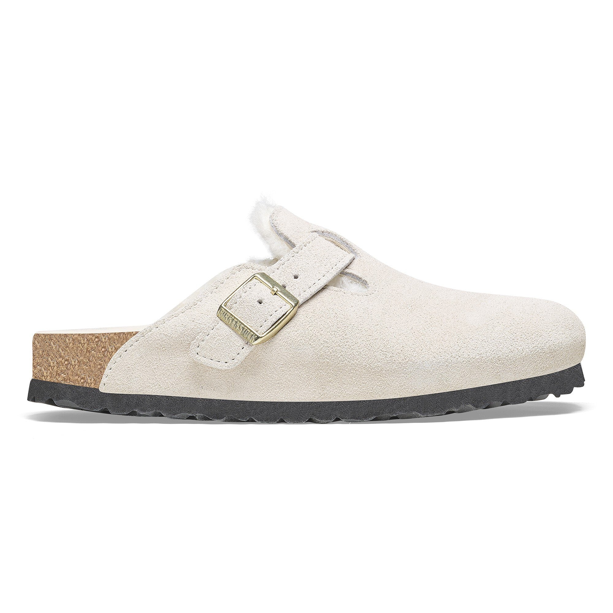 [1026192] Unisex Birkenstock BOSTON SHEARLING SUEDE LEATHER 'NARROW FIT'
