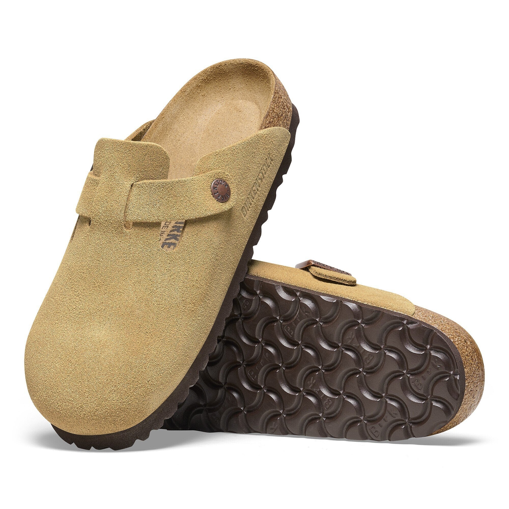 [1026181] Unisex Birkenstock BOSTON SUEDE LEATHER 'REGULAR FIT'