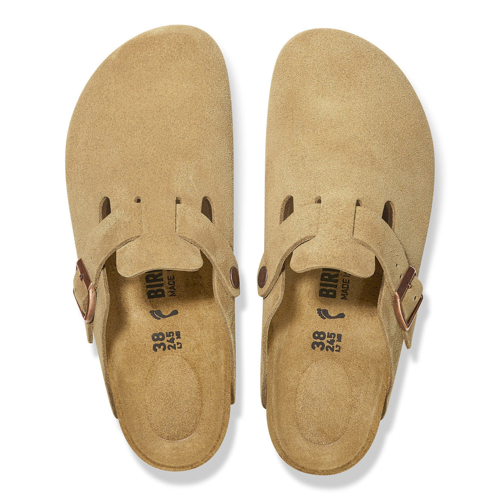 [1026181] Unisex Birkenstock BOSTON SUEDE LEATHER 'REGULAR FIT'