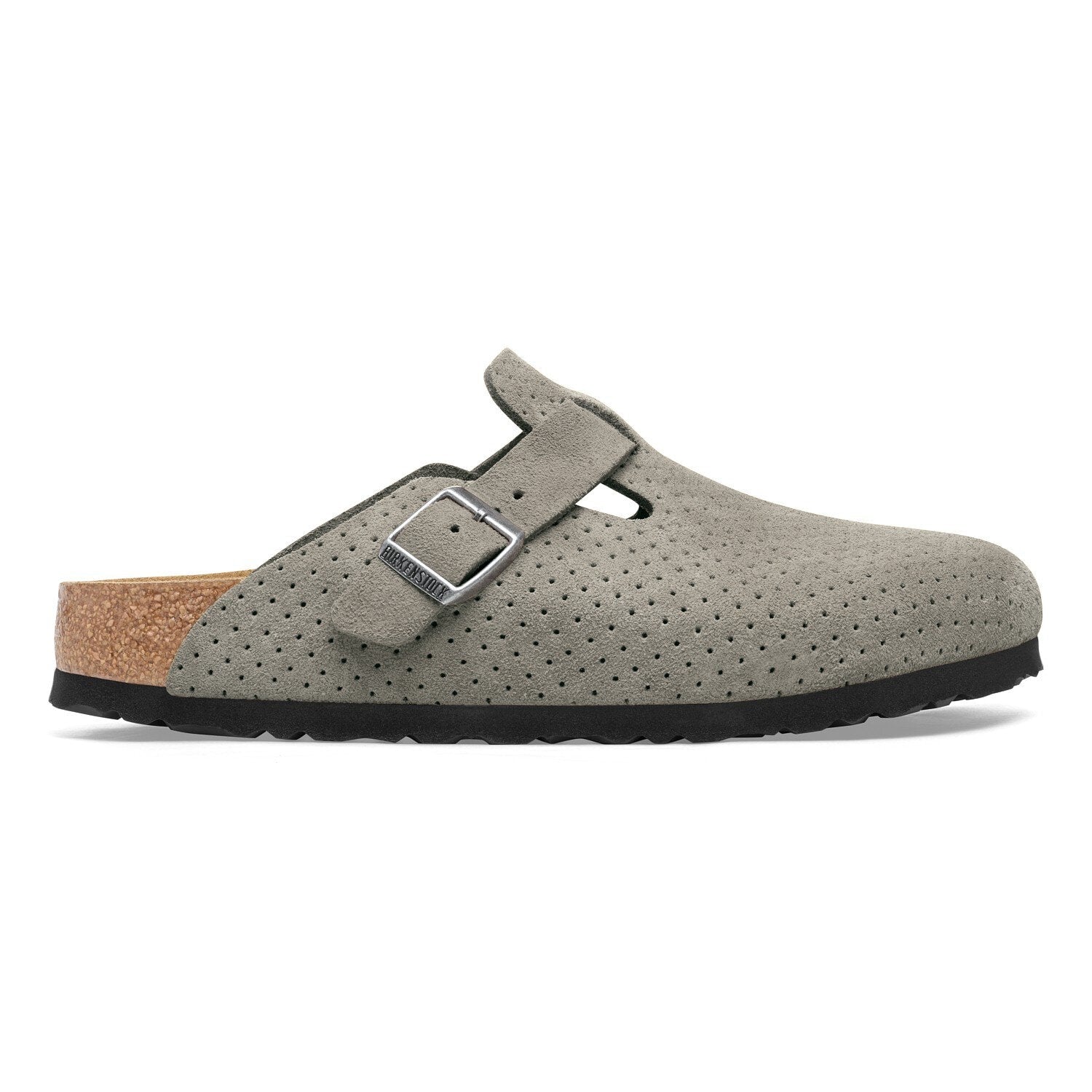 [1027040] Unisex Birkenstock BOSTON SUEDE EMBOSSED 'REGULAR FIT'