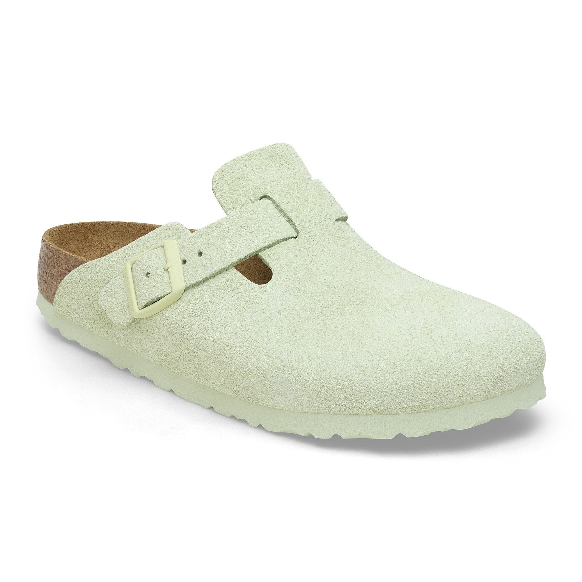 [1027648] Unisex Birkenstock BOSTON SOFT FOOTBED SUEDE LEATHER 'REGULAR FIT'