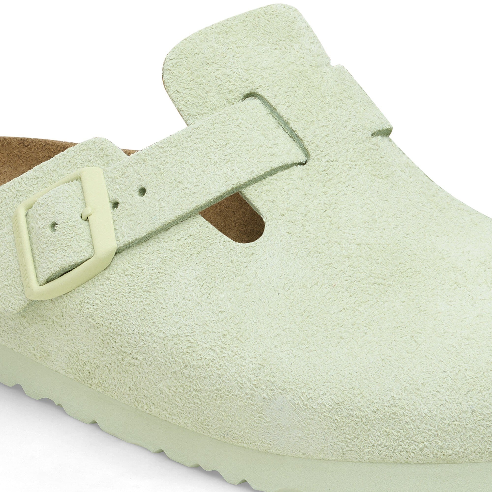 [1027678] Unisex Birkenstock BOSTON SOFT FOOTBED SUEDE LEATHER 'NARROW FIT'