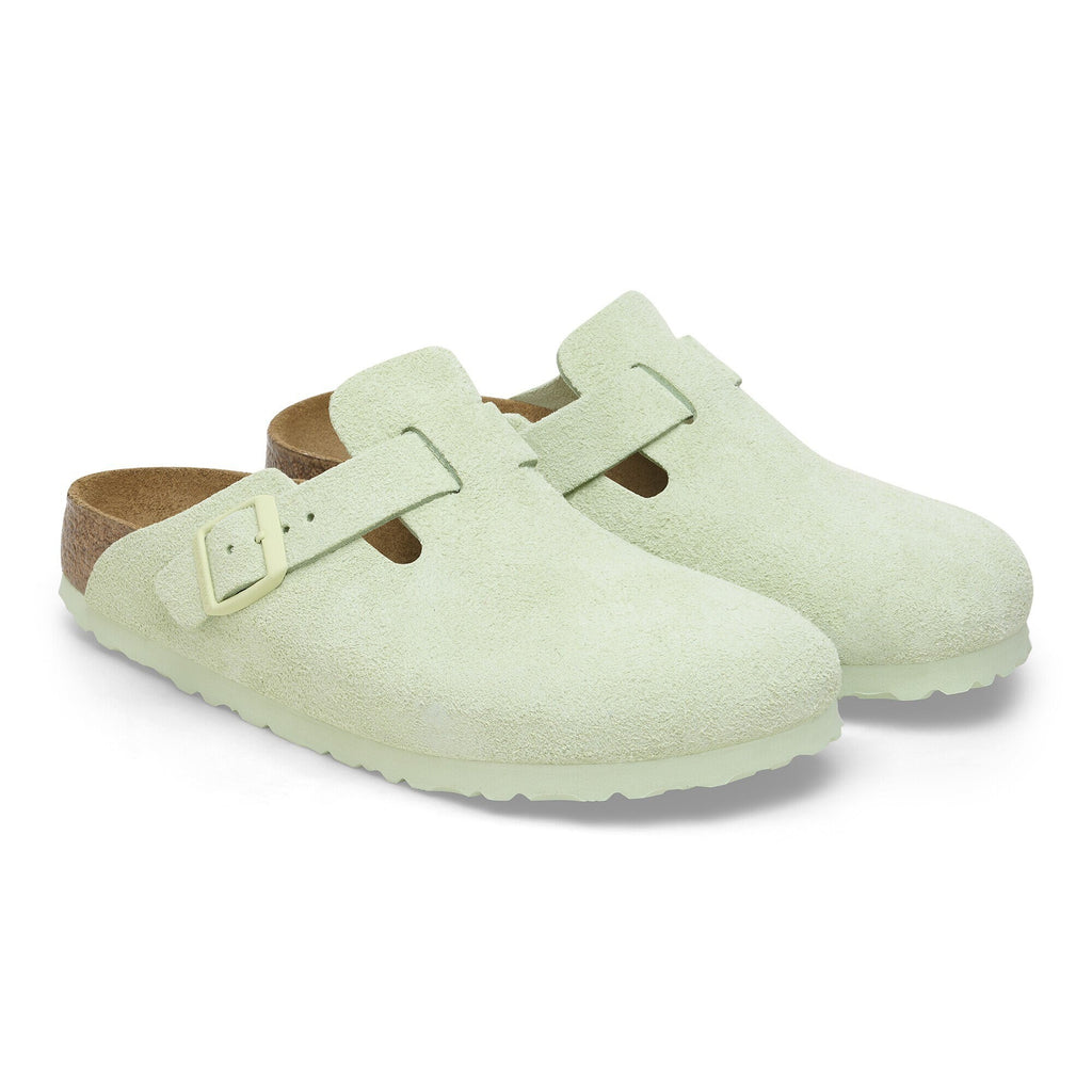 [1027648] Unisex Birkenstock BOSTON SOFT FOOTBED SUEDE LEATHER 'REGULAR FIT'