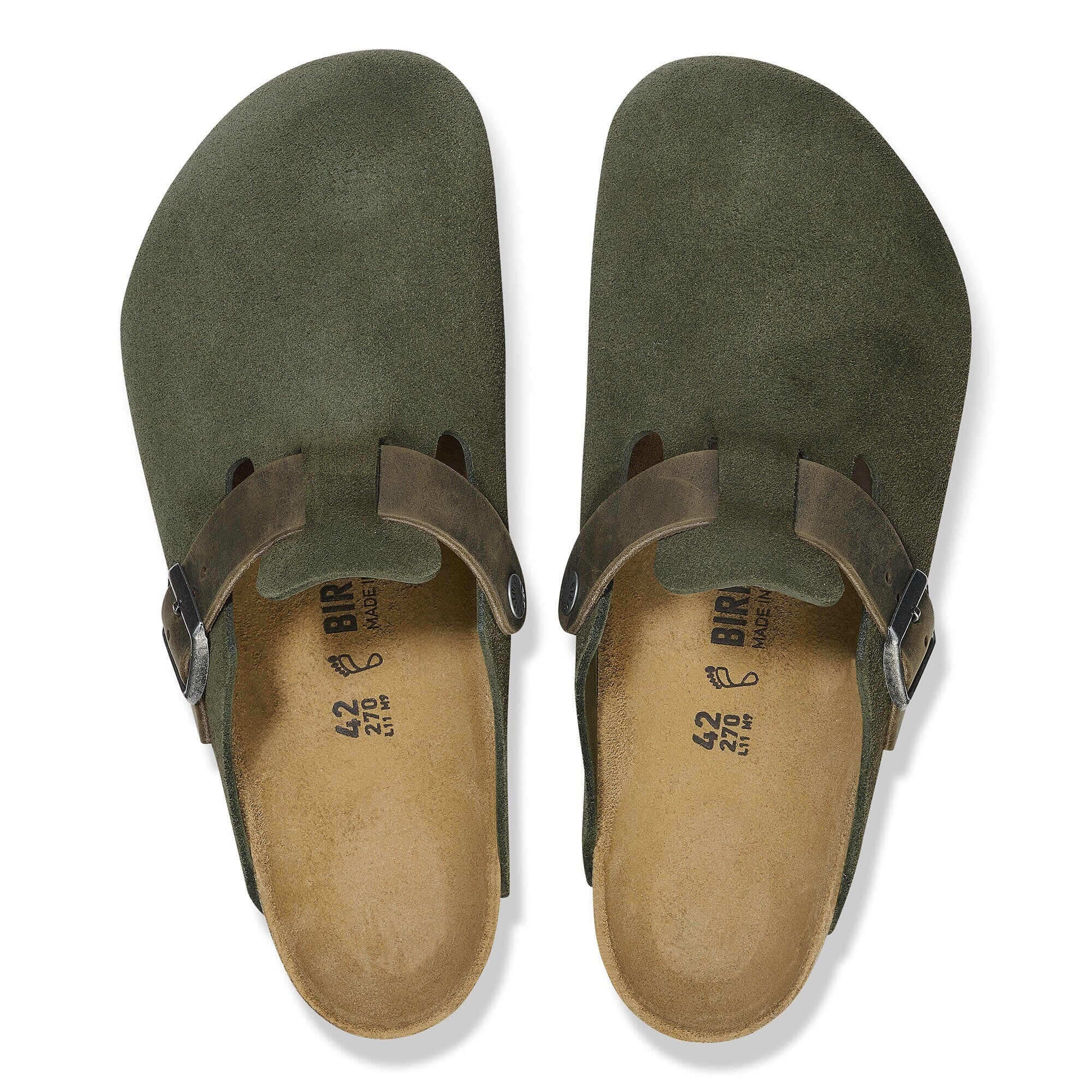 [1028067] Unisex Birkenstock BOSTON SUEDE