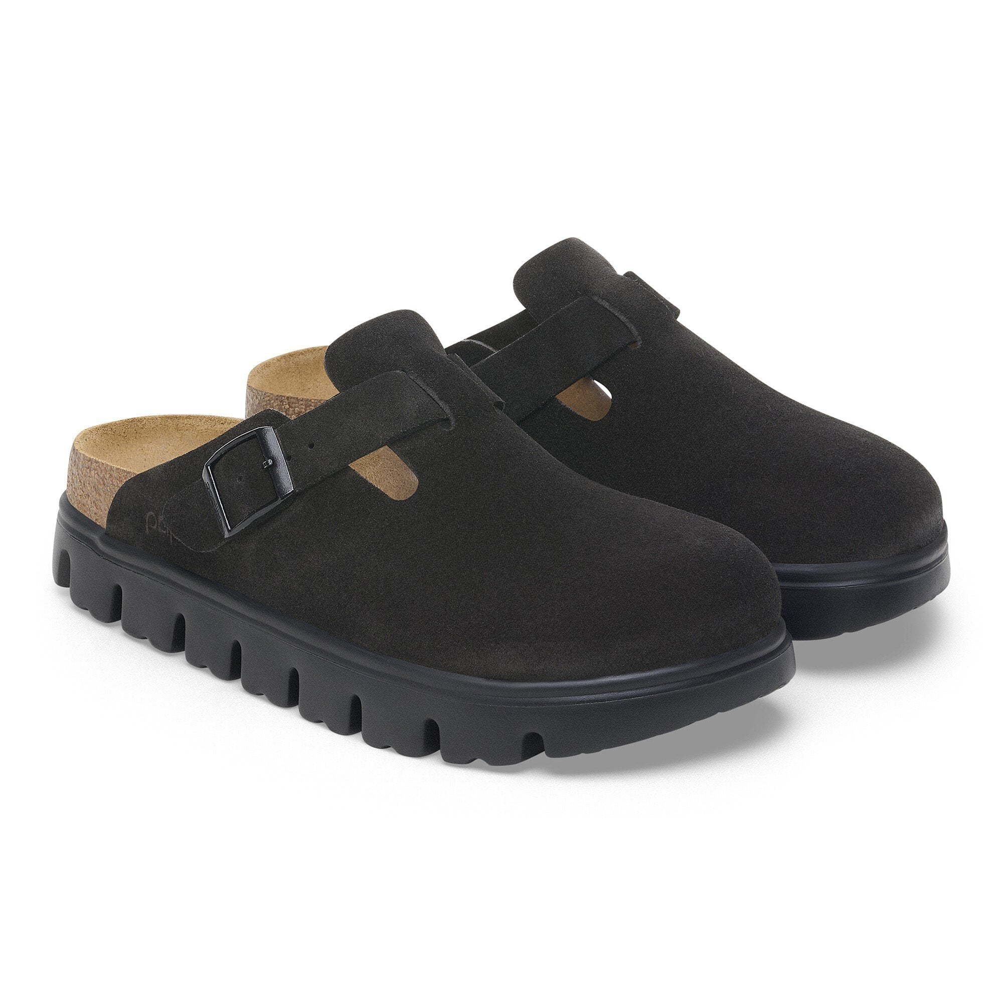 [1028317] Unisex Birkenstock BOSTON CHUNKY SUEDE LEATHER 'NARROW FIT'