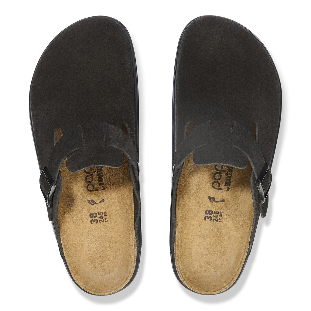 [1028317] Unisex Birkenstock BOSTON CHUNKY SUEDE LEATHER 'NARROW FIT'