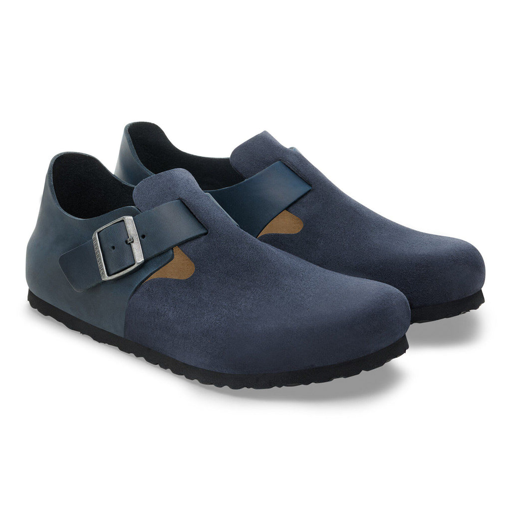 [1030167] UNISEX BIRKENSTOCK LONDON MIXED LEATHER (REGULAR WIDTH)