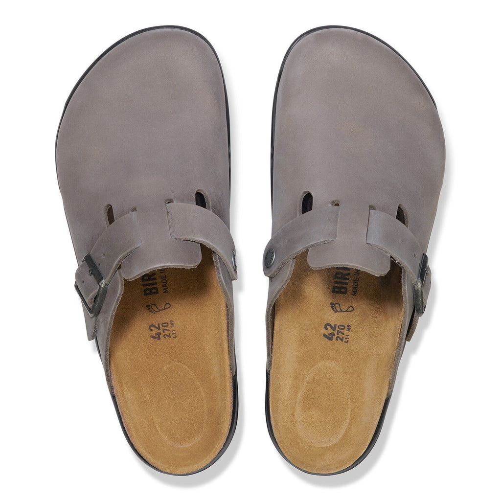 [1030392] UNISEX BIRKENSTOCK BOSTON CROSSTOWN OILED LEATHER MEN (REGULAR WIDTH)