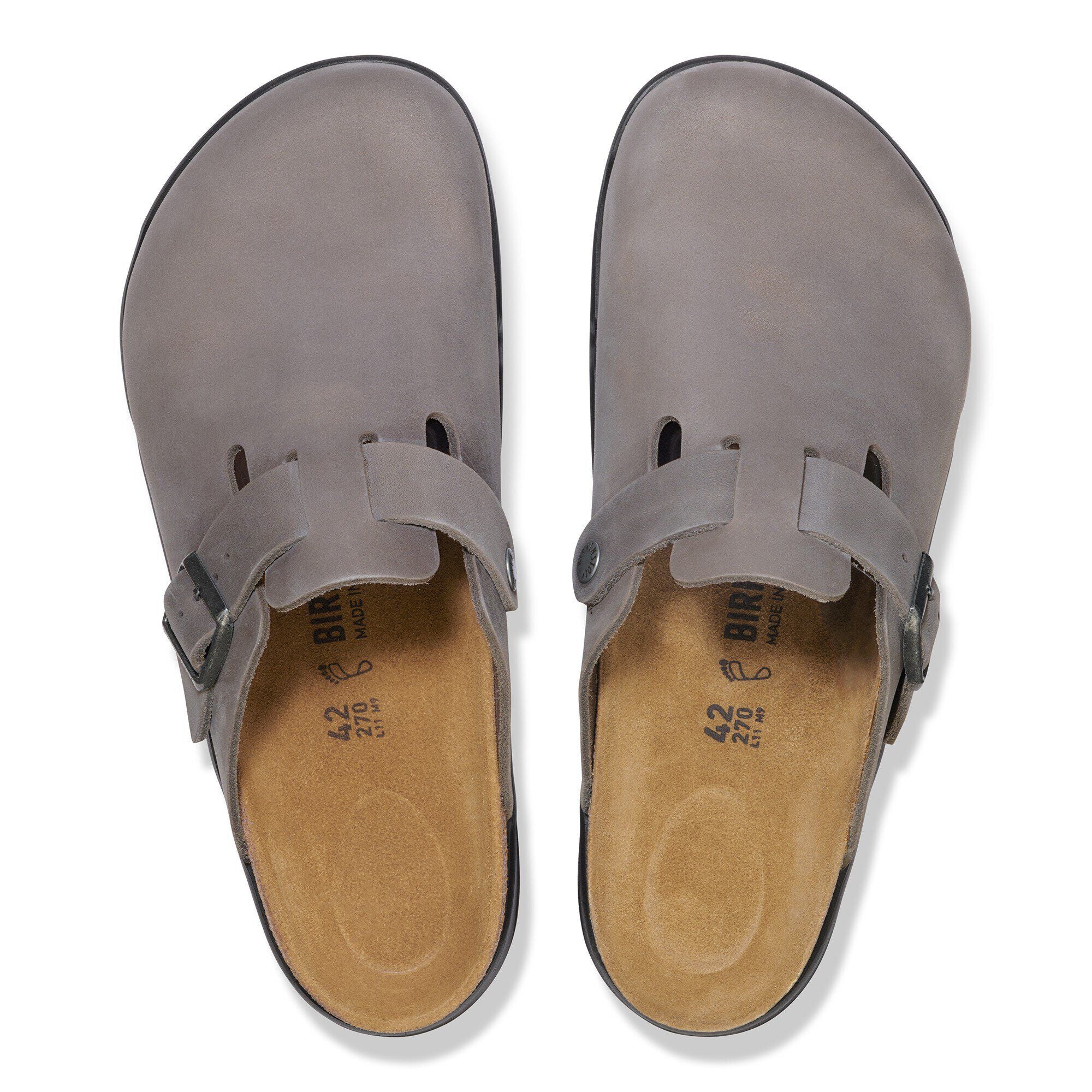 [1030392] UNISEX BIRKENSTOCK BOSTON CROSSTOWN OILED LEATHER MEN (REGULAR WIDTH)