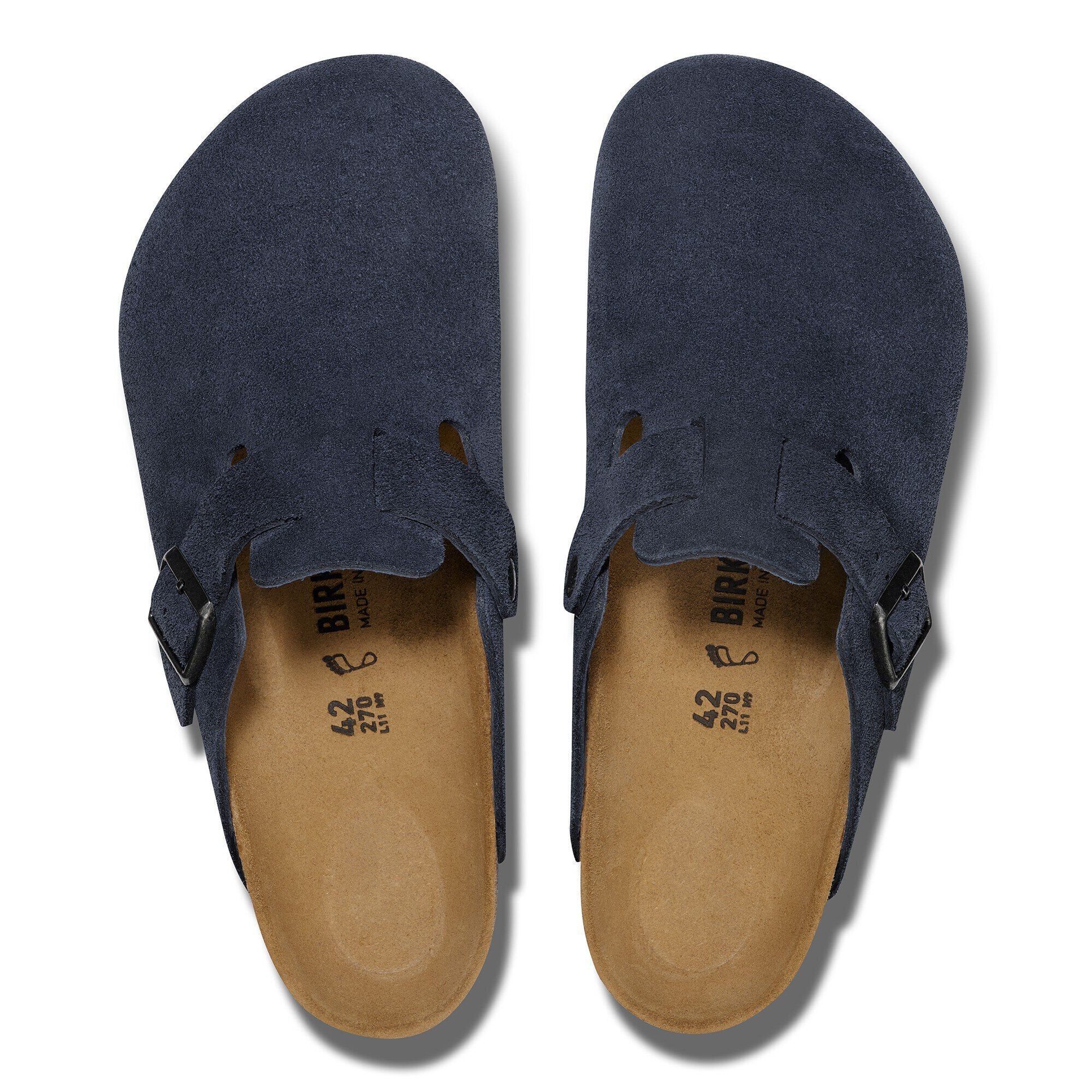 [1030816] UNISEX BIRKENSTOCK BOSTON SUEDE LEATHER (REGULAR WIDTH)
