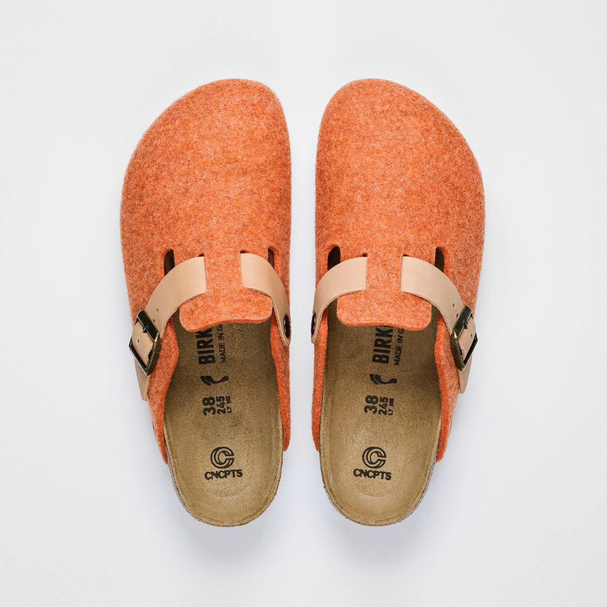 [1031965] UNISEX BIRKENSTOCK X CONCEPTS BOSTON 'ORANGE'