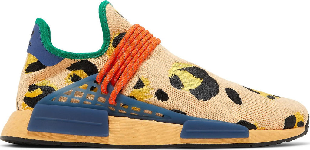 [HP3221] Mens Adidas NMD HU PHARRELL 'ANIMAL PRINT LEOPARD PULSE AMBER'