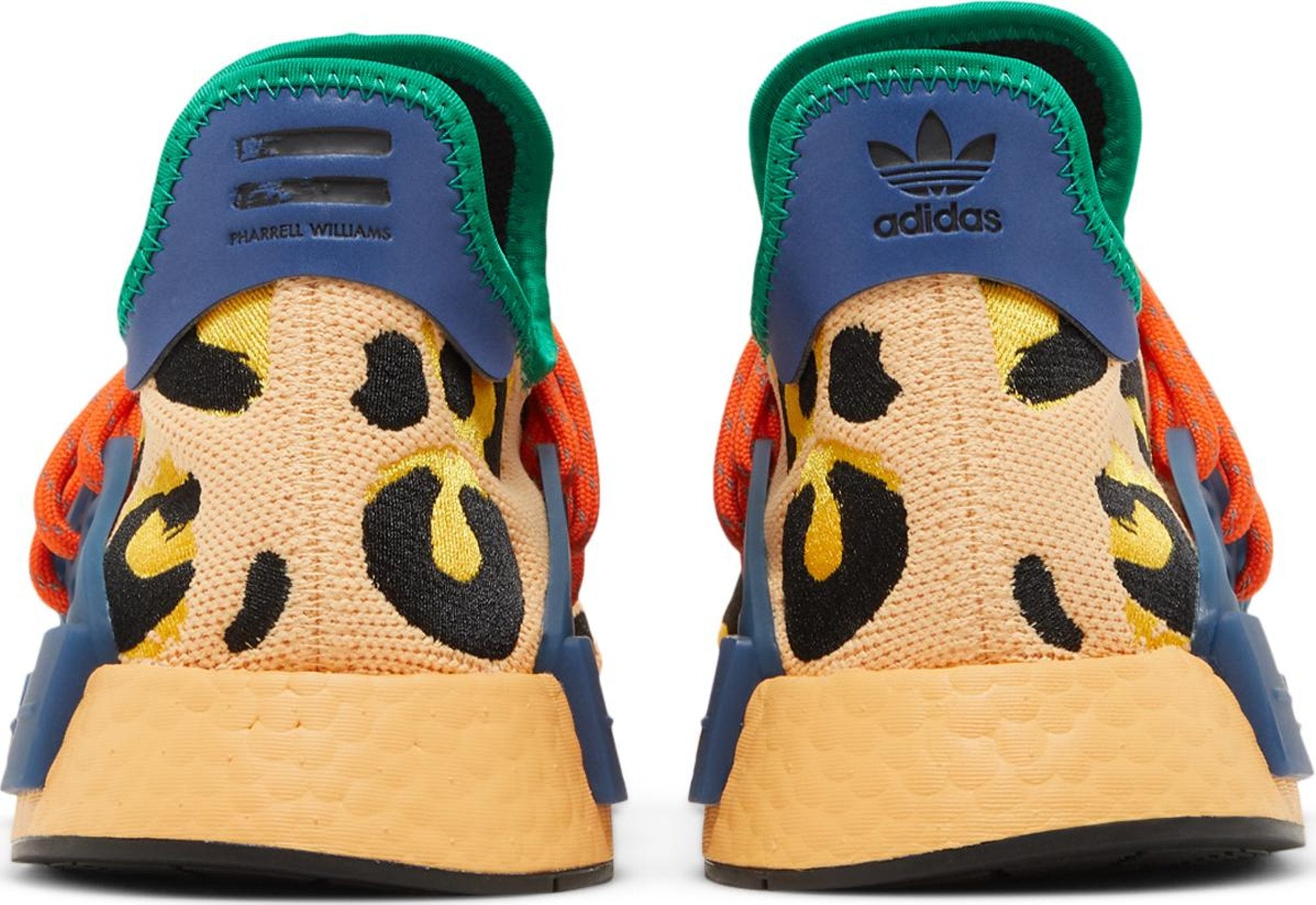 [HP3221] Mens Adidas NMD HU PHARRELL 'ANIMAL PRINT LEOPARD PULSE AMBER'