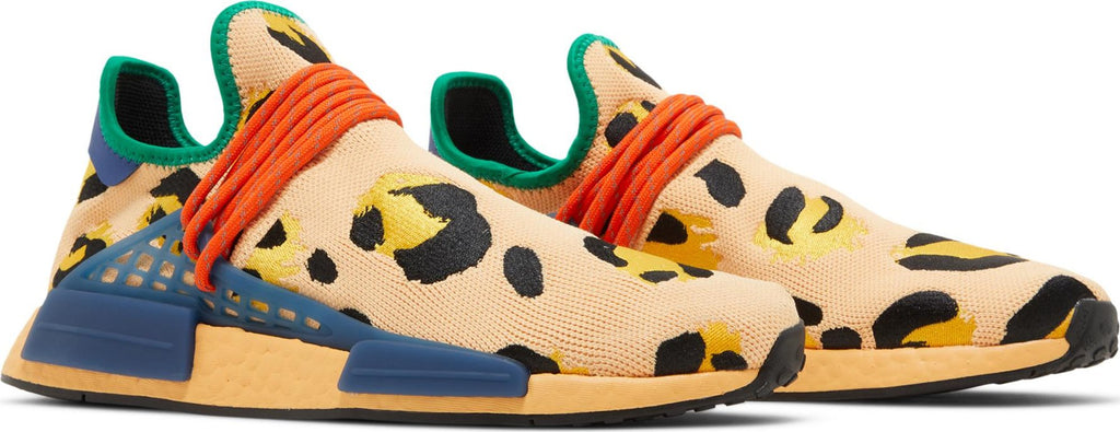 [HP3221] Mens Adidas NMD HU PHARRELL 'ANIMAL PRINT LEOPARD PULSE AMBER'