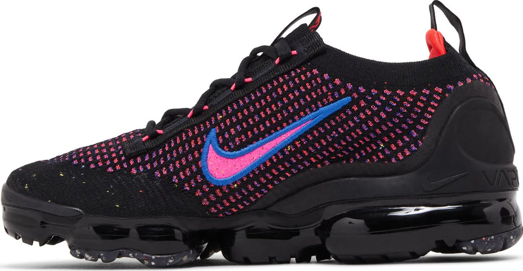 [DX2355-001] Womens Nike AIR VAPORMAX 2021 FLYKNIT 'BLACK HYPER PINK'