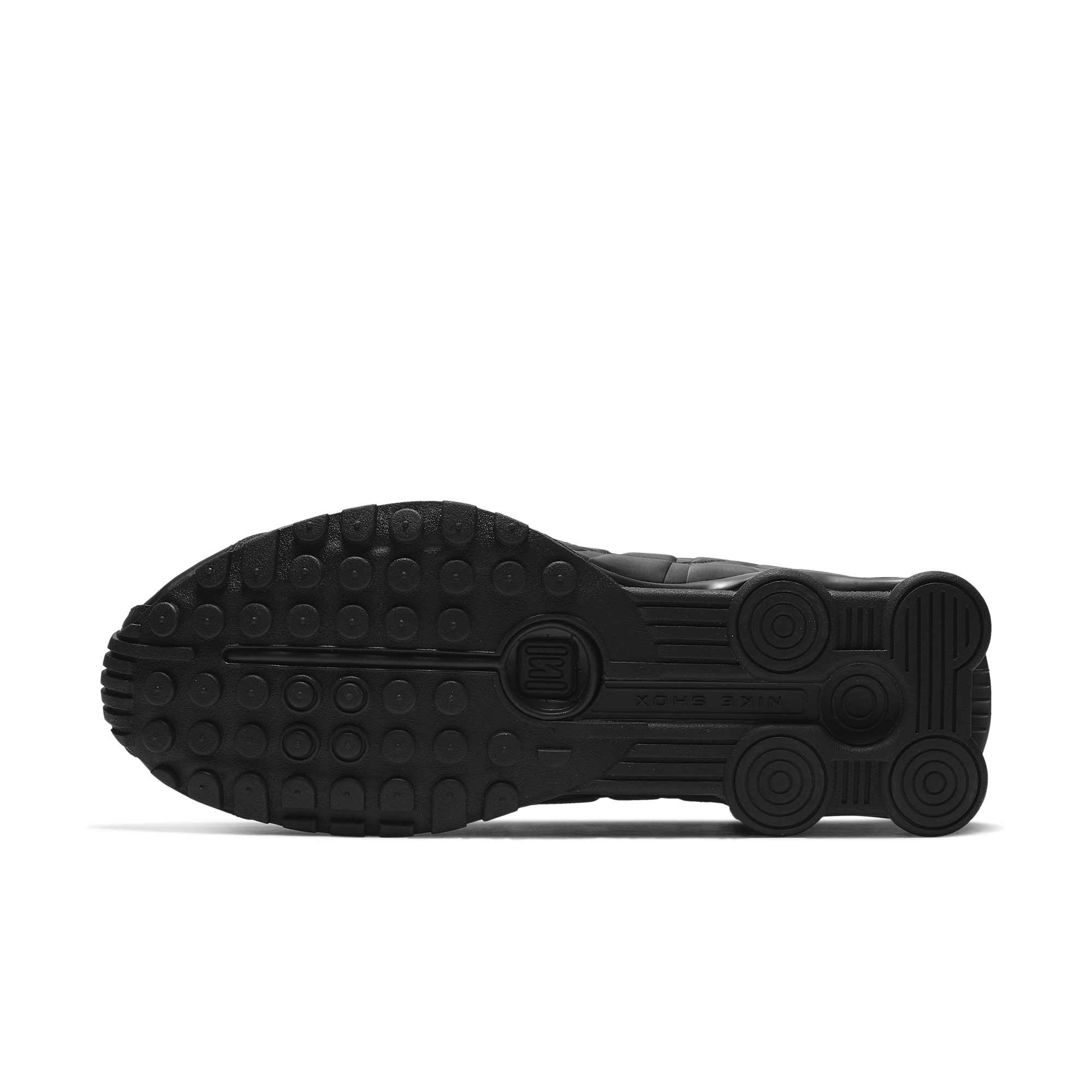 [104265-044] Mens Nike SHOX R4 'TRIPLE BLACK MATTE'