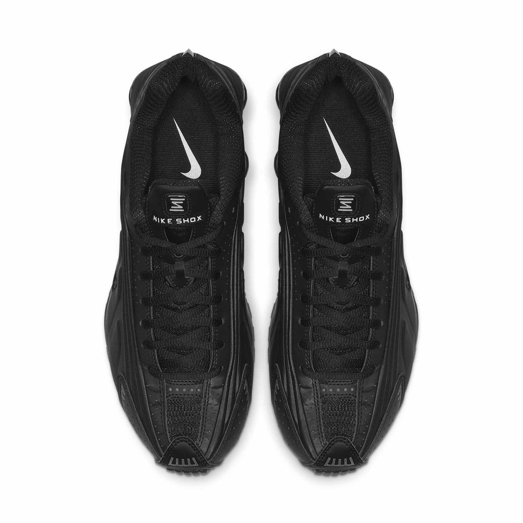 [104265-044] Mens Nike SHOX R4 'TRIPLE BLACK MATTE'