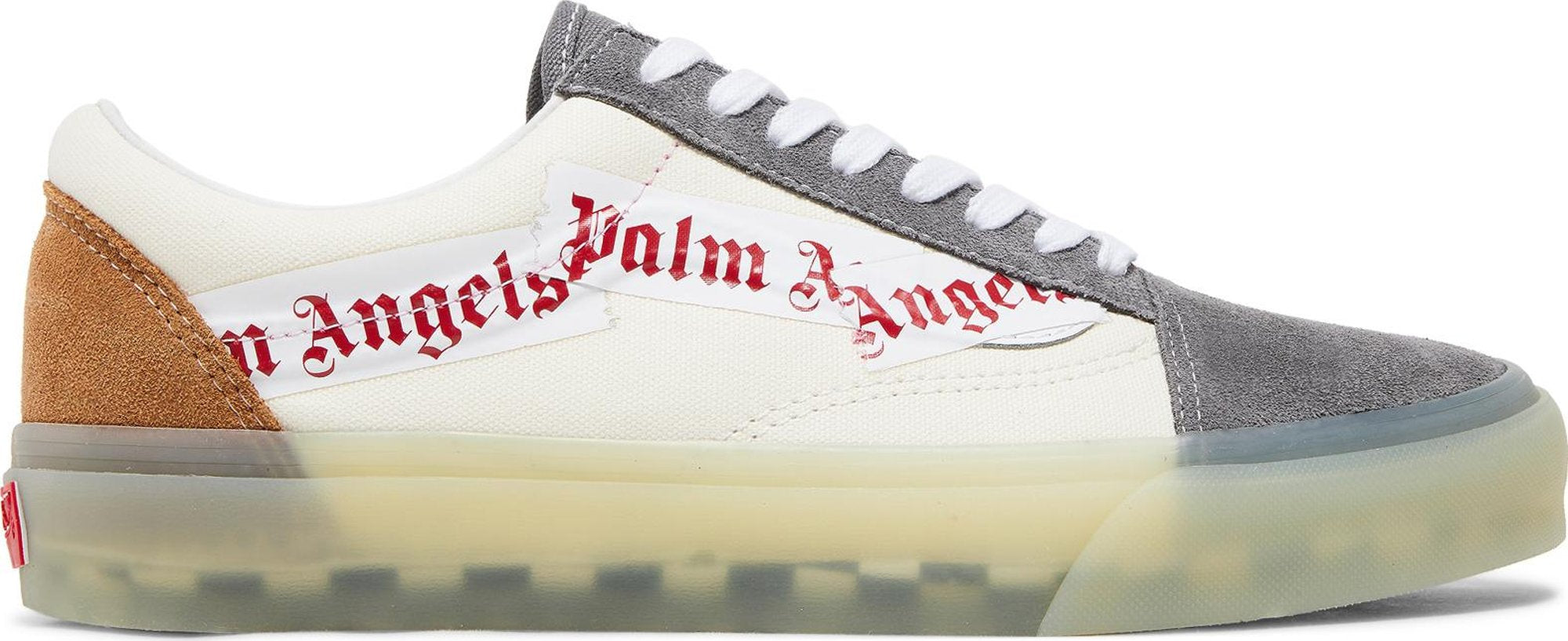 [VN0A4BVF78M] Mens Vans OLD SKOOL VLT LX 'PALM ANGELS PEWTER'