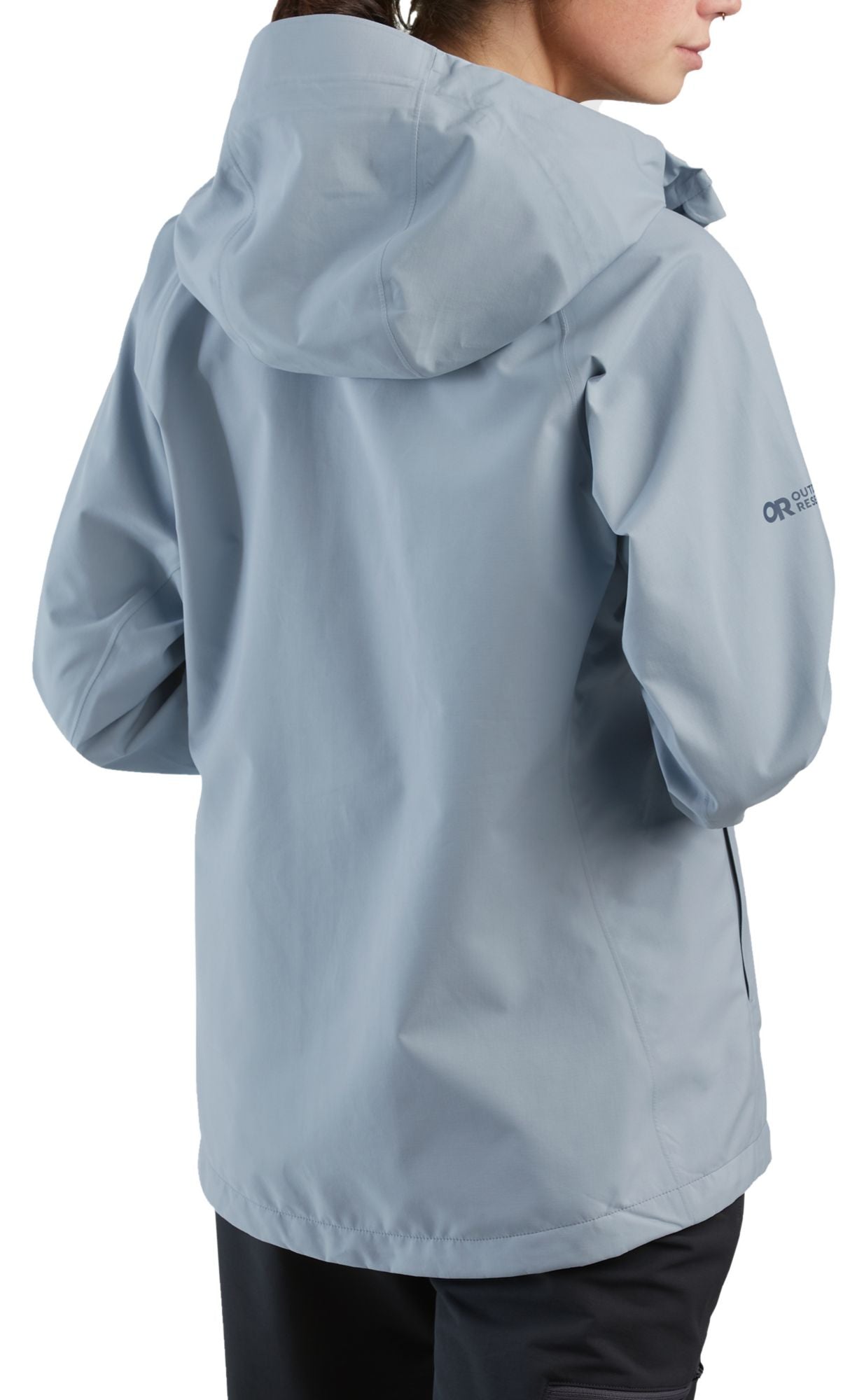 WOMENS OUTDOOR RESEARCH MICROGRAVITY ASCENTSHELL WATERPROOF WINDPROOF JACKET