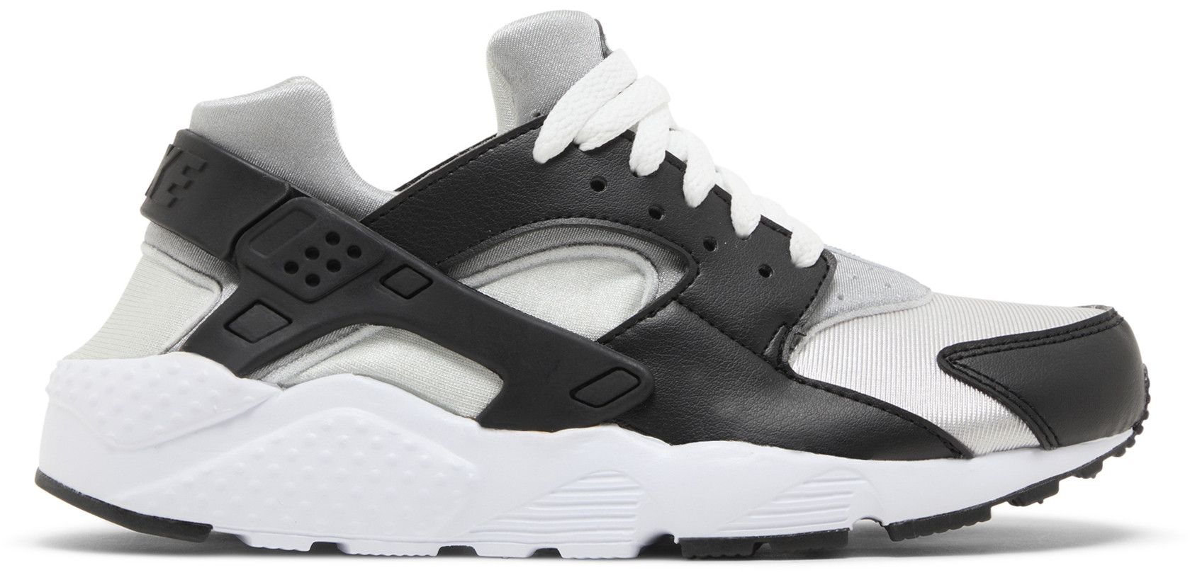 [654275-044] GRADE SCHOOL NIKE AIR HUARACHE RUN 'BLACK NEUTRAL GREY' (GS)