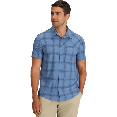 [282278-2707] MENS OUTDOOR RESEARCH ASTROMAN BUTTON SS UPF 30 SUN SHIRT