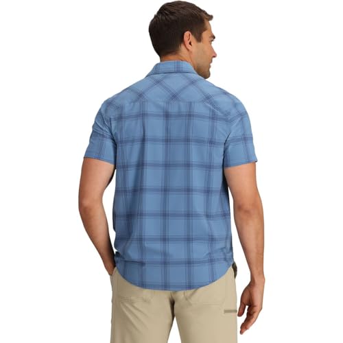 [282278-2707] MENS OUTDOOR RESEARCH ASTROMAN BUTTON SS UPF 30 SUN SHIRT