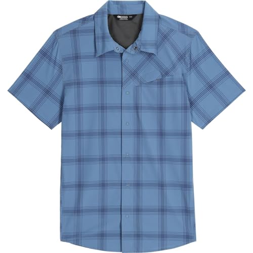 [282278-2707] MENS OUTDOOR RESEARCH ASTROMAN BUTTON SS UPF 30 SUN SHIRT