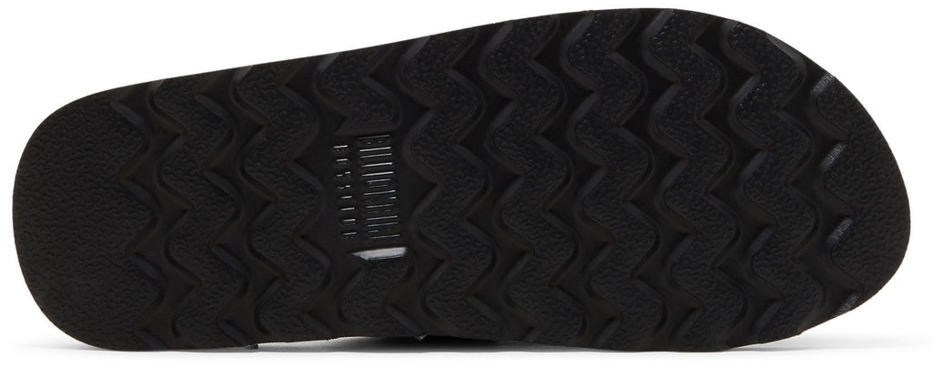 [821-3810/BLACK] MENS BILLIONAIRE BOYS CLUB SPACEWALKER II SLIDE 'HEART AND MIND - BLACK'