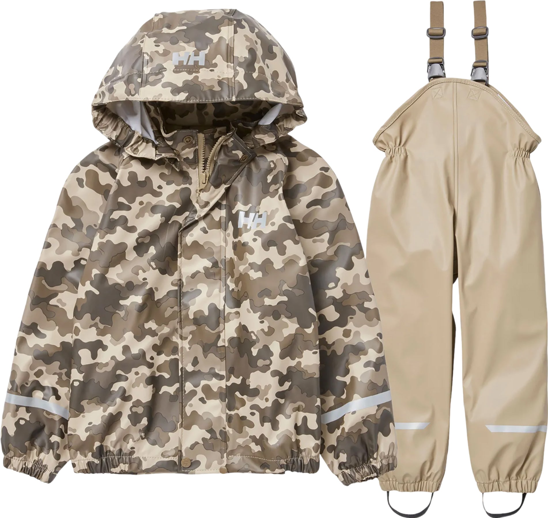 [40511-757] LITTLE KIDS HELLY HANSEN BERGEN 2.0 PU RAIN SET AOP