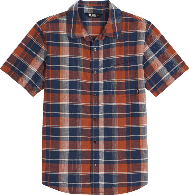 [282283-2650] MENS OUTDOOR RESEARCH WEISSE BUTTON DOWN UPF 30 SHIRT