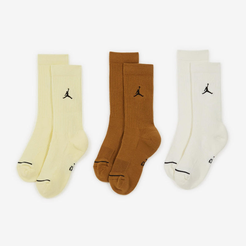 [DX9632-919] MENS AIR JORDAN EVERYDAY CREW SOCKS (3 PAIRS) SOCKS