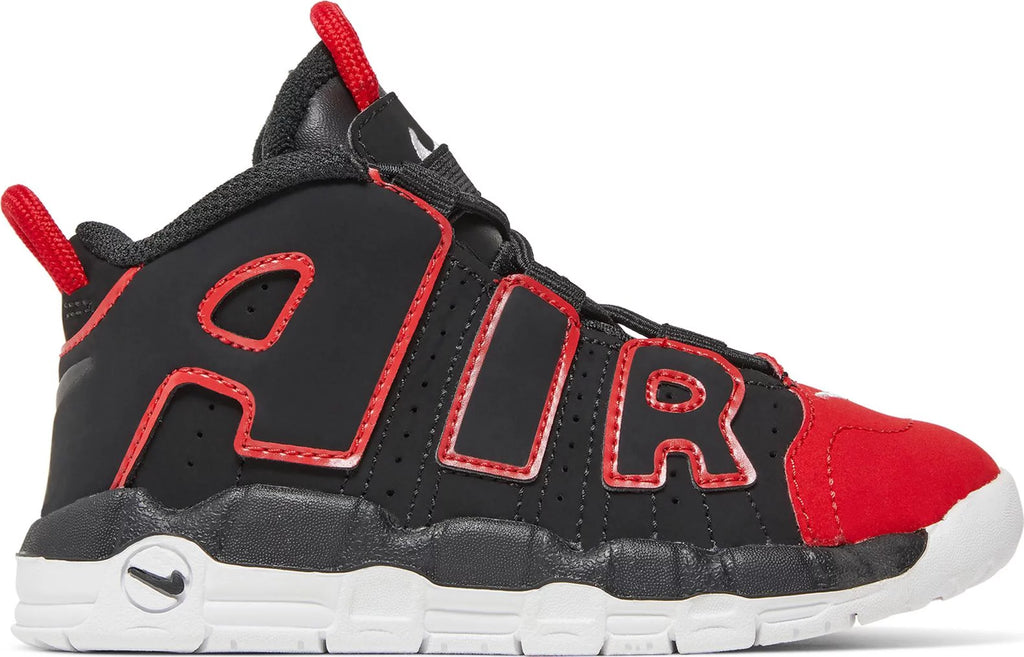 [FB1345-001] Toddlers Nike AIR MORE UPTEMPO 96 'RED TOE (TD)'