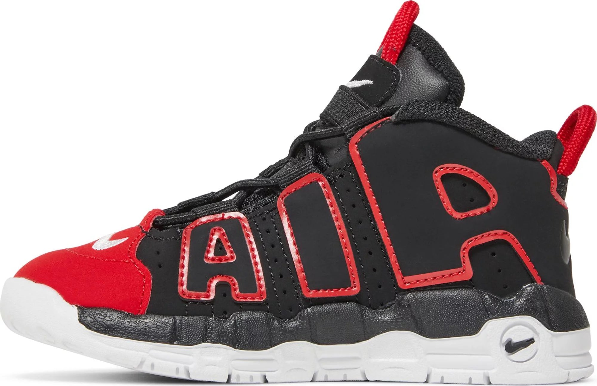 [FB1345-001] Toddlers Nike AIR MORE UPTEMPO 96 'RED TOE (TD)'