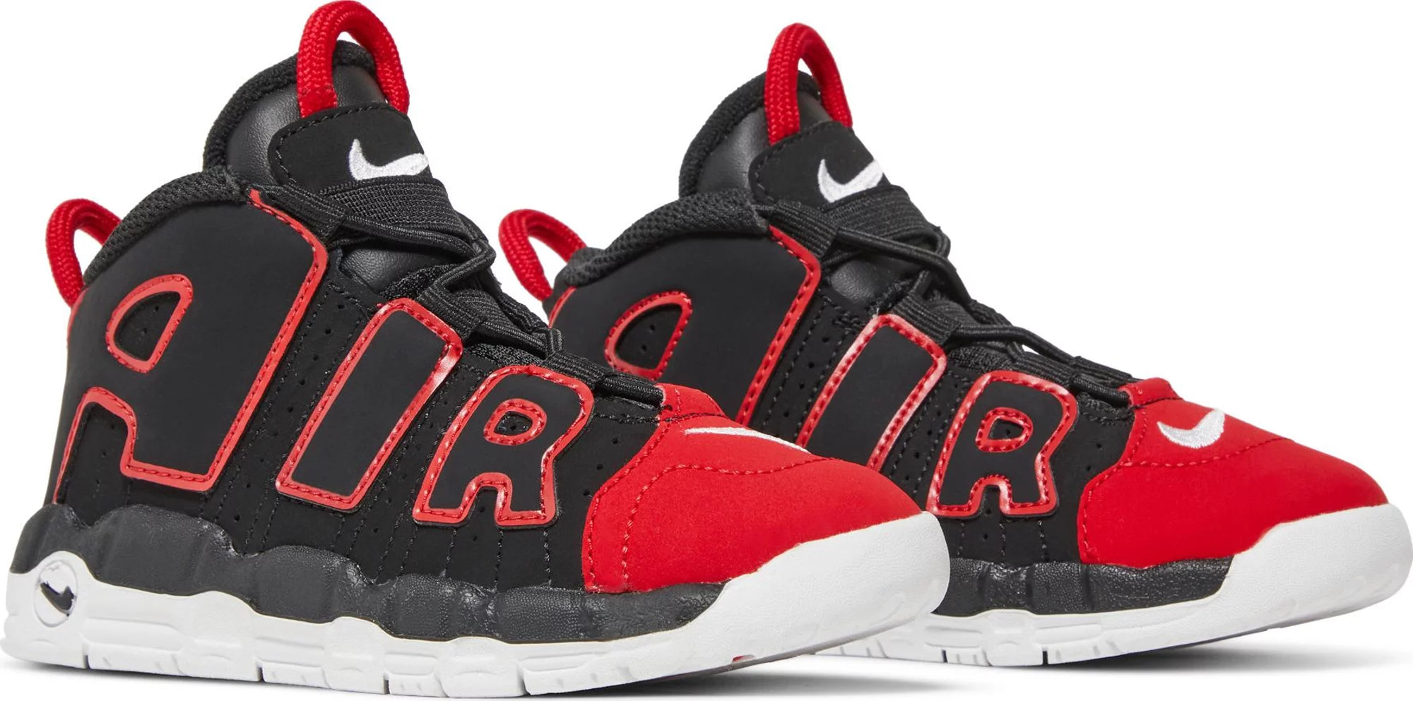 [FB1345-001] Toddlers Nike AIR MORE UPTEMPO 96 'RED TOE (TD)'