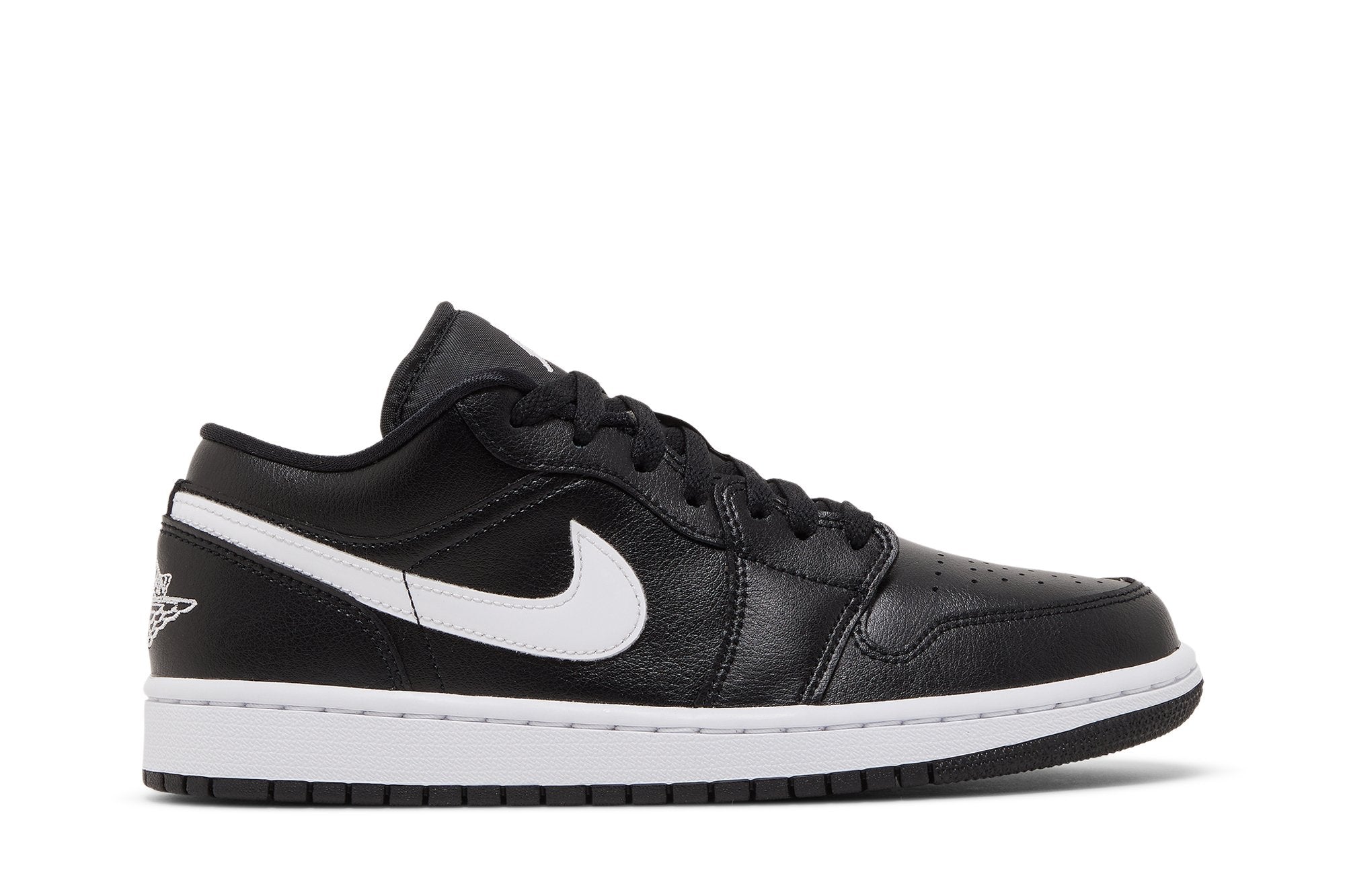 [DV0990-001] Womens Air Jordan Retro 1 Low 'Black White (2022)' (W)