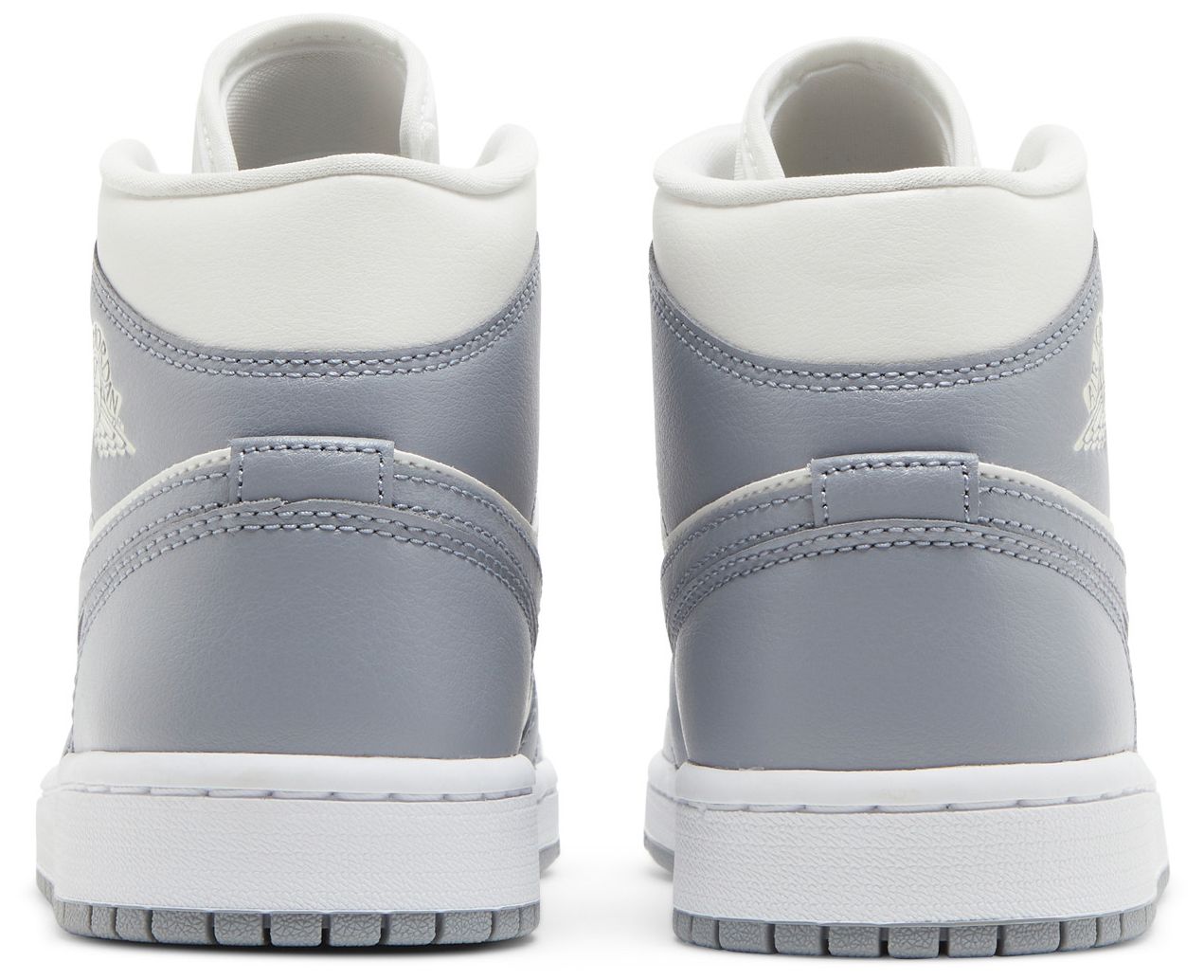 [BQ6472-115] WOMENS AIR JORDAN RETRO 1 MID 'STEALTH'
