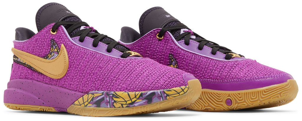 [FD0207-500] GRADE SCHOOL NIKE LEBRON 20 XX SE 'VIVID PURPLE' (GS)
