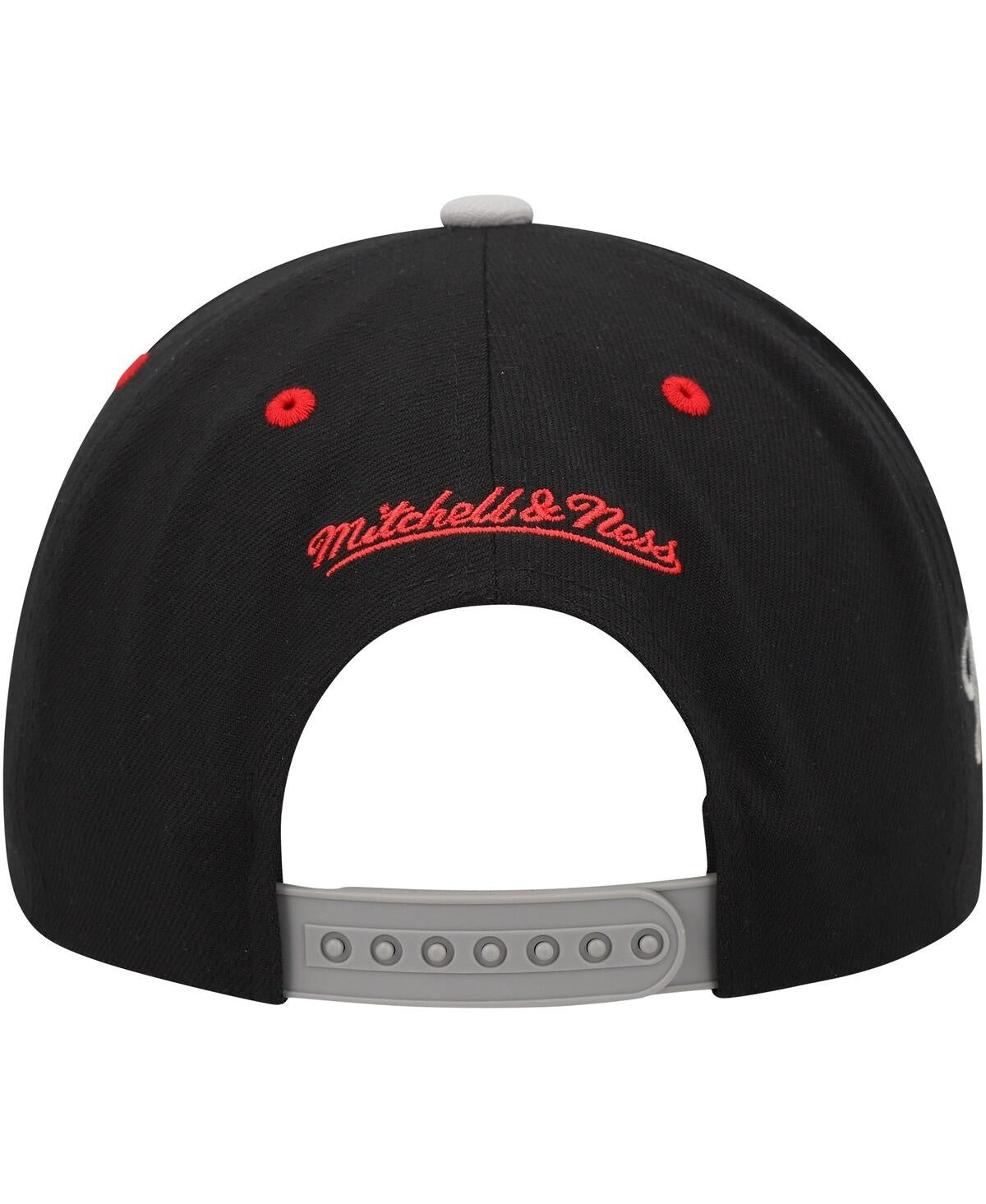 MENS MITCHELL & NESS MLB BRED PRO SNAPBACK DODGERS - BLACK