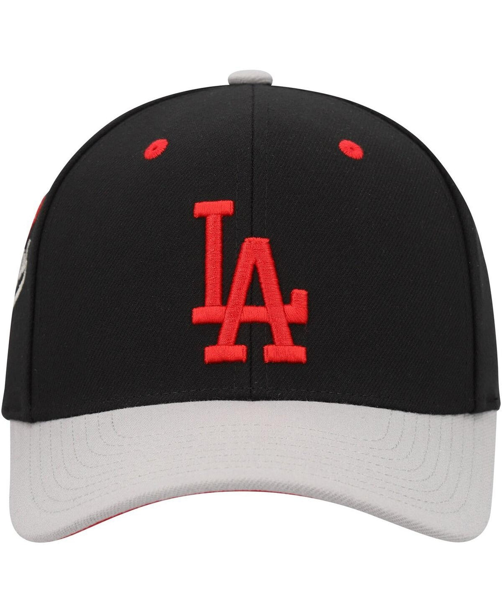 MENS MITCHELL & NESS MLB BRED PRO SNAPBACK DODGERS - BLACK