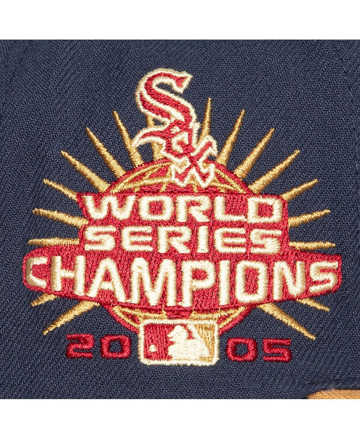 MENS MITCHELL & NESS MLB WORK IT SNAPBACK WHITE SOX - NAVY