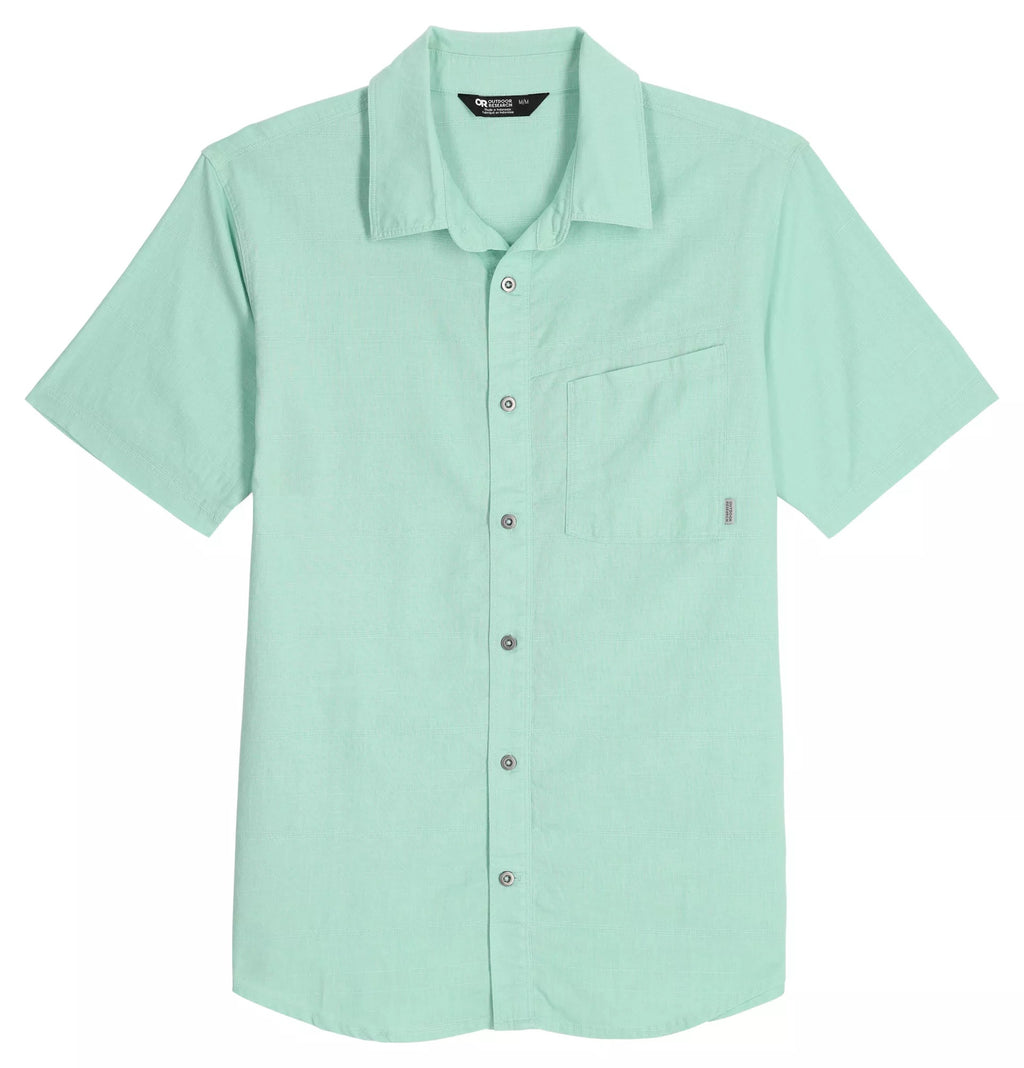 [282283-2446] MENS OUTDOOR RESEARCH WEISSE BUTTON DOWN UPF 30 SHIRT