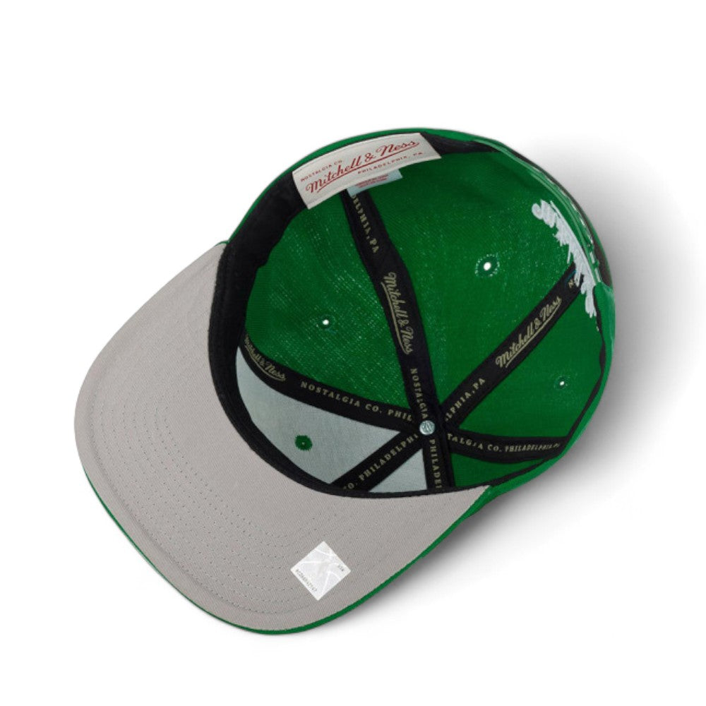 MENS MITCHELL & NESS NBA 2008 NBA CHAMPS SNAPBACK HWC CELTICS - GREEN