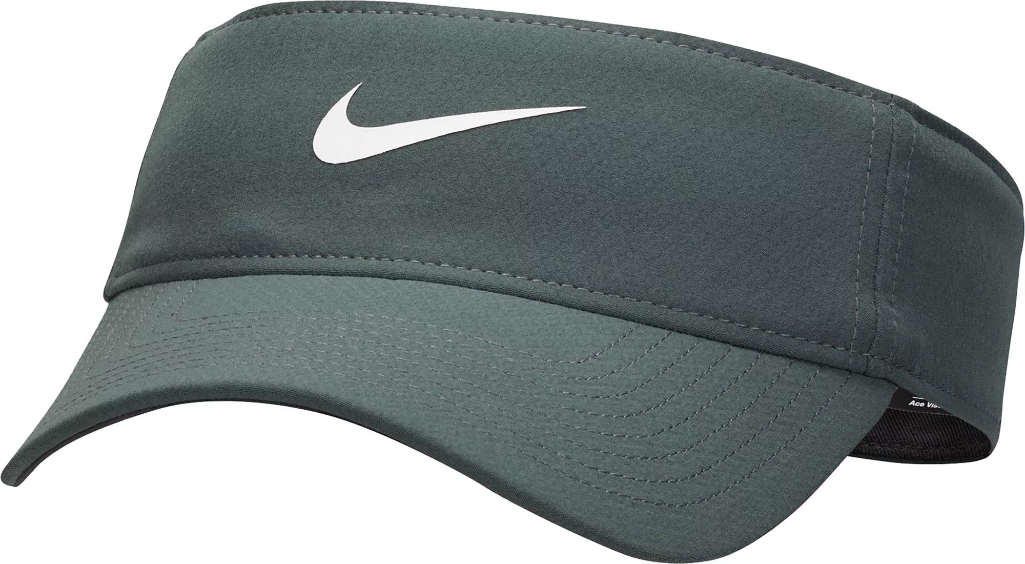 [FB5630-338] UNISEX NIKE VISOR TENNIS-GULF - DRY FIT WHITE SWOOSH 2023